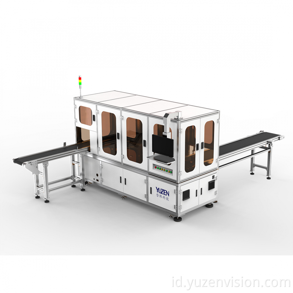 Label Penampilan Peralatan Inspeksi Visi Label Appearance Vision Inspection Equipment